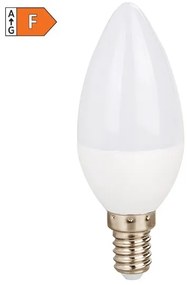 Diolamp SMD LED žiarovka matná Candle C37 8W/230V/E14/4000K/740Lm/200°
