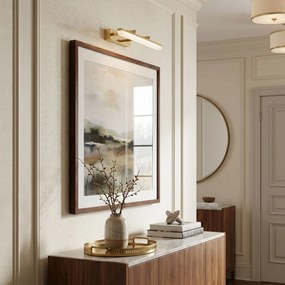 Toolight Toolight, LED nástenné svietidlo, 40cm, 6W, 4000K, 1000lm, APP1872-1W, Zlatá, OSW-60985