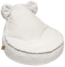 Bearly Sedací vak s uškami Teddy Cream