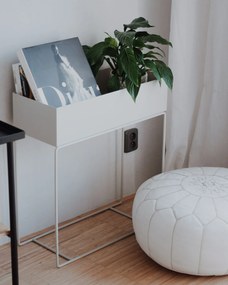 Ferm Living Stojan na kvety Plant Box Light Grey