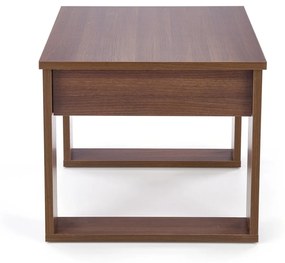 Odkládací stolek NEA SQUARE 60 cm hnědý ořech