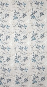 ZÁVES NA KRÚŽKOCH NICOLA 140X250 CM LISTY