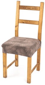 4Home Napínací poťah na sedák na stoličku Comfort Plus Feather, 40 - 50 cm, sada 2 ks