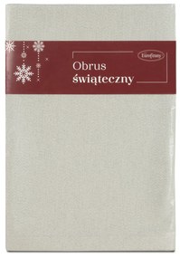 VIANOČNÝ OBRUS FLASH 4 40X180 CM ŠAMPANSKÝ