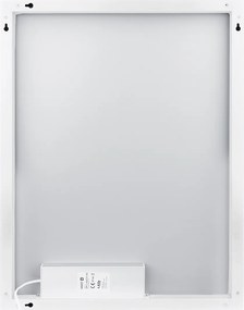Nimco Biele LED zrkadlo 900x700 s dvoma dotykovými senzormi - ZPB 13019VX-05