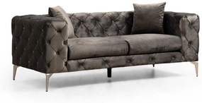 Dvojmiestna pohovka Como antracitová