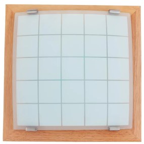 Nástenné stropné svietidlo GEOMETRICA 2xE27/60W/230V 35x35 cm