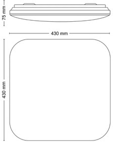 Philips - LED Stropné svietidlo MAUVE LED/24W/230V 4000K