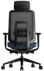 Kancelárska ergonomická stolička K42 — sieť, látka, čierna / viac farieb Zelená