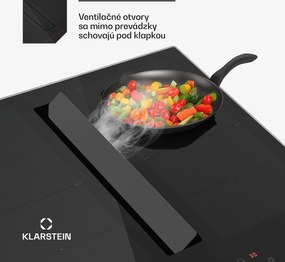Klarstein Chef-Fusion Prime Down Air System, 2 v 1, indukčná varná doska + digestor, výkonný