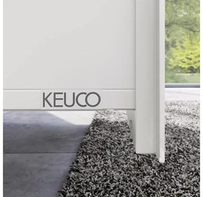 Kúpeľňová skrinka pod umývadlo KEUCO Stageline lesklá biela 100 x 62,5 x 49 cm 32872300120