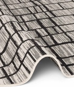 Koberec Ted Baker Haringey Crouch čierny / biely kruh