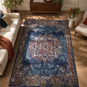 Tmavomodrý koberec 160x235 cm Orient Maderno – Hanse Home