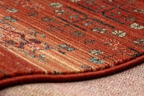 Koberec KASHQAI 4327 300 Patchwork bordový