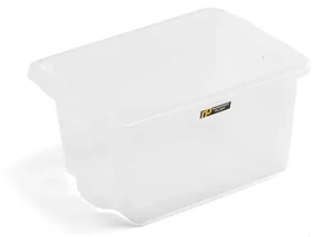 Úložný box BLAKE, 500x365x260 mm, 33 L, priehľadný