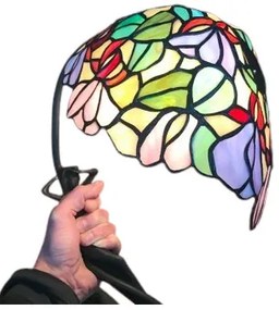 Vitráž dekoratívna lampa LADY AKT
