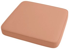 Vonkajší podsedák na stoličku VIREON 44x45 cm, hnedo-oranžový