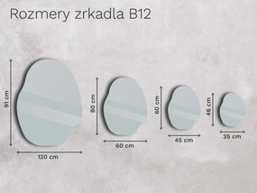 Zrkadlo Base B12