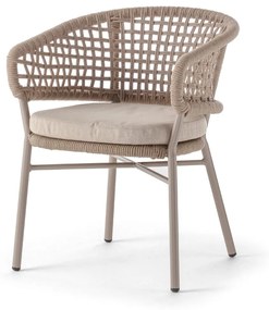ATOL kreslo taupe