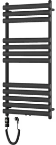 Mexen Jowisz, elektrické vykurovacie teleso 1200 x 600 mm, 600 W, čierna, W107-1200-600-2600-70