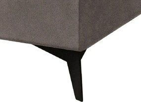 Dizajnová čalúnená posteľ NOEMI, cappuccino (tilia17/manila21)