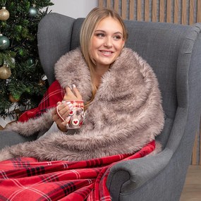 Baránková deka EMANUELA 140 x 200 cm