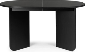 Jídelní rozkládací stůl Mou 140/200 cm černý