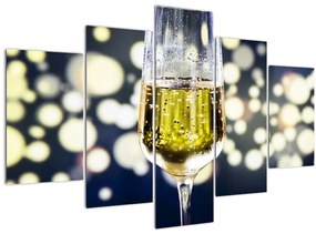 Obraz šampanského (150x105 cm)