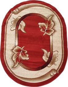 BE Koberec Adora 7014 TERRA – hnedý oválny Rozmer: 140x190 cm