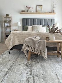 Devos Caby (DC Carpets), TRHÁK: Kusový koberec Isphahan 84577 Silver/Vision, 80x150, šedá, obývacia izba