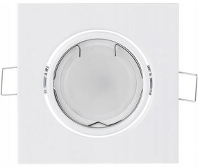 Podhľadové bodové svietidlo pohyblivé  Pictor štvorcové biele