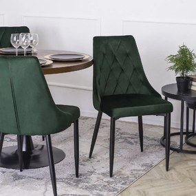 PROXIMA.store - Čalúnená jedálenská stolička CORK FARBA: sivá