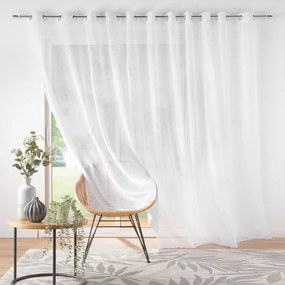 Biela voálová záclona 400x240 cm Lissea – douceur d'intérieur