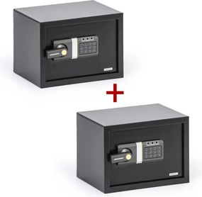 Nábytkový sejf s elektronickým zámkom 1+1 ZADARMO, 250 x 350 x 250 mm