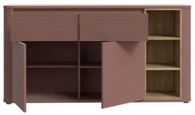 Komoda INAR hnedá/dub