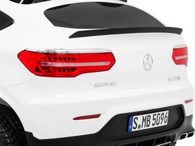 Ramiz Detské autíčko Mercedes GLC 63S biele SUV + pohon 4x4