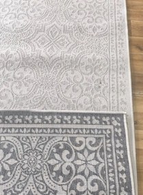 Obojstranný koberec Hanse Home Duet Rosel biely / sivý - Zľavnený kus - výrobná vada