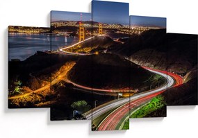 Obraz - Golden Gate Bridge (150x105 cm)