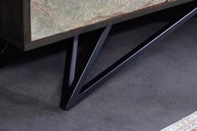 Dizajnová komoda Quillon 175 cm prírodný kameň
