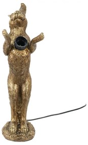 Dekor zlaté stolné svietidlo RABBIT