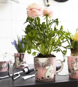 Hrnček Moomin Love 0,3l, ružový / 30. výročie, darčekový box