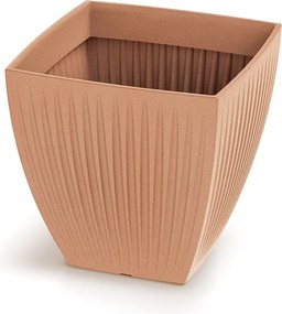 Kvetináč LATIE SQUAR I terakota