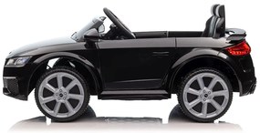 LEAN CARS ELEKTRICKÉ AUTÍČKO Audi TT-RS   - ČIERNE - MOTOR 2x45W- BATÉRIA - 12V7Ah- 2022