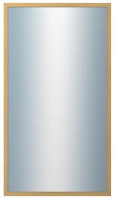 DANTIK - Zrkadlo v rámu, rozmer s rámom 50x90 cm z lišty KASSETTE prírodná lakovaná (2879)