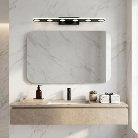 Toolight Toolight, LED nástenné svietidlo, 60cm, 18W, 4000K, 2000lm, SWE055-W, čierna matná, OSW-20155
