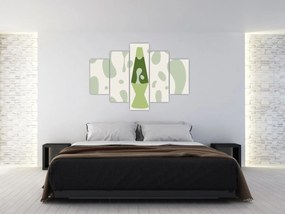 Obraz - Hippies, lávová lampa (150x105 cm)