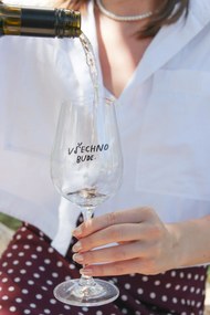 Bella Rose Pohár na víno Všechno bude No. 2 + vianočná krabička – CZ