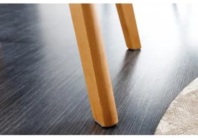 N-STAR sivá čalúnená stolička Sivá