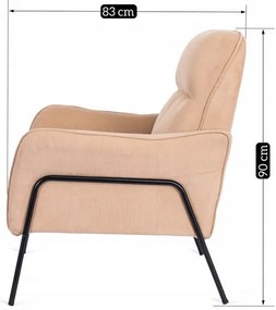 Kreslo ERNESTO bežová