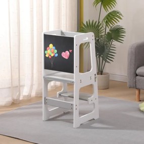 Učiaca veža 3v1 Mooby 35 sivá